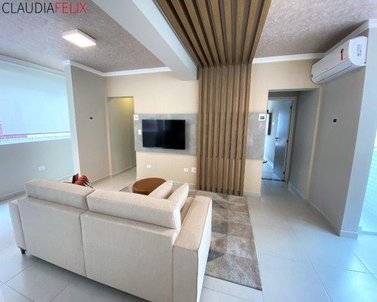 Imagem Imóvel com 2 Quartos à Venda, 93 m² em Guilhermina - Praia Grande