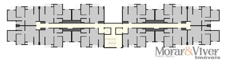 Imagem Apartamento com 2 Quartos à Venda, 44 m² em Campo Comprido - Curitiba