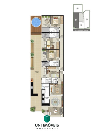 Imagem Apartamento com 4 Quartos à Venda, 141 m² em Centro - Guarapari Imagem Apartamento com 4 Quartos à Venda, 141 m² em Centro - Guarapari