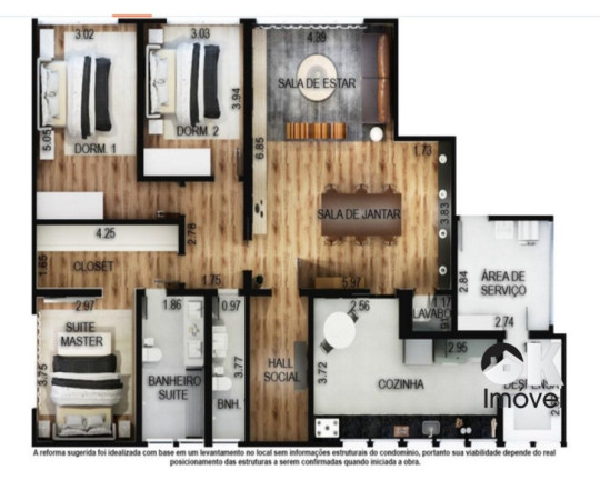 Imagem Apartamento com 3 Quartos à Venda, 150 m² em Higienópolis - São Paulo
