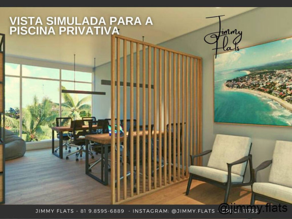 Imagem Apartamento com 1 Quarto à Venda, 21 m² em Centro, Porto De Galinhas - Ipojuca