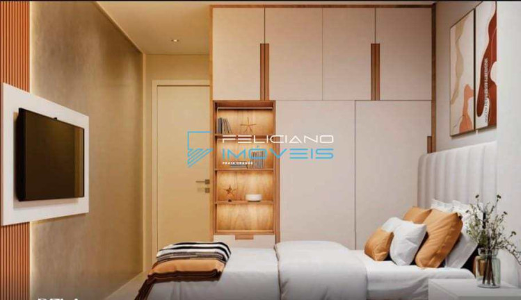Imagem Apartamento com 1 Quarto à Venda, 50 m² em Guilhermina - Praia Grande