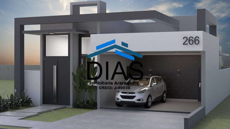 Imagem Casa com 3 Quartos à Venda, 154 m² em Residencial Volpi - Araraquara