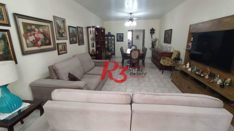 Apartamento com 3 Quartos à Venda, 180 m² em Gonzaga - Santos