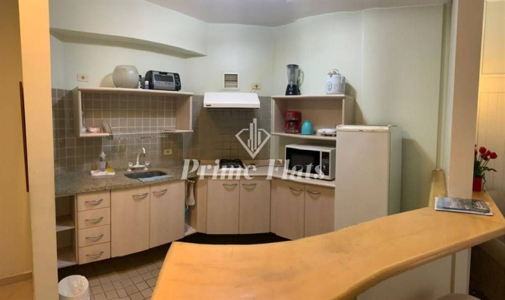 Imagem Apartamento com 1 Quarto para Alugar, 54 m² em Alphaville Centro Industrial E Empresarial/alphaville. - Barueri