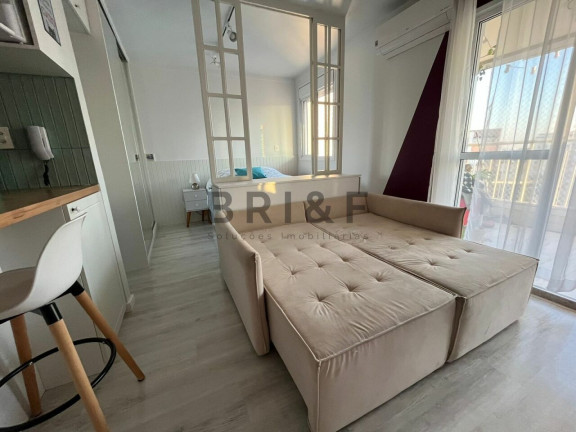 Imagem Apartamento com 1 Quarto para Alugar, 37 m² em Campo Belo - São Paulo