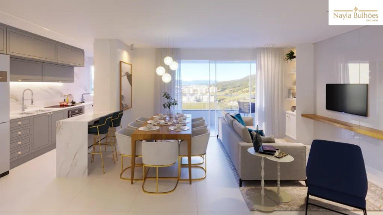Imagem Apartamento com 3 Quartos à Venda, 87 m² em Pedra Branca - Palhoça