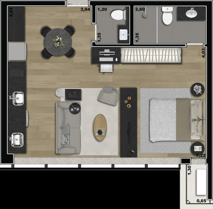Imagem Imóvel com 1 Quarto à Venda, 47 m² em Jardim Botânico - Ribeirão Preto Imagem Imóvel com 1 Quarto à Venda, 47 m² em Jardim Botânico - Ribeirão Preto