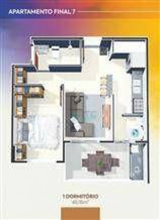 Imagem Apartamento com 1 Quarto à Venda, 48 m² em Caiçara - Praia Grande Imagem Apartamento com 1 Quarto à Venda, 48 m² em Caiçara - Praia Grande