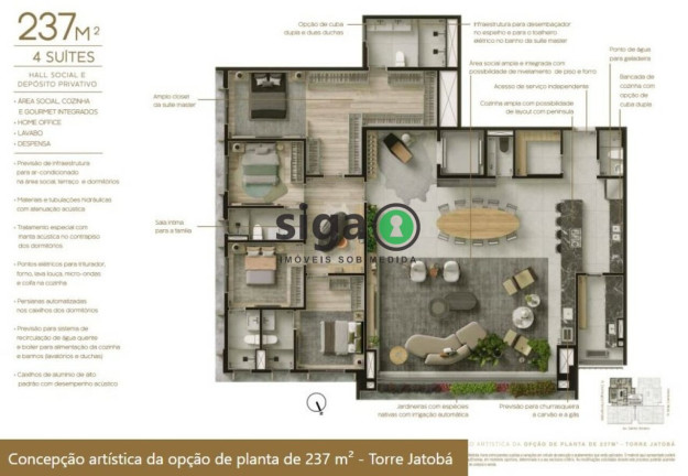 Imagem Apartamento com 4 Quartos à Venda, 237 m² em Vila Nova Conceição - São Paulo Imagem Apartamento com 4 Quartos à Venda, 237 m² em Vila Nova Conceição - São Paulo