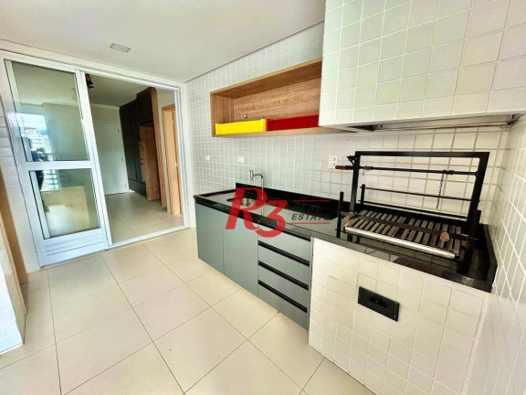 Imagem Apartamento com 3 Quartos à Venda, 122 m² em Gonzaga - Santos