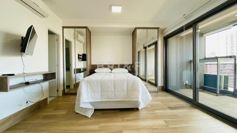 Imagem Apartamento com 1 Quarto para Alugar, 41 m² em Brooklin - São Paulo