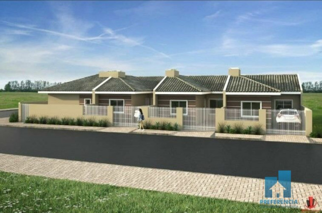 Imagem Casa com 3 Quartos à Venda, 57 m² em Jardim Carvalho - Ponta Grossa