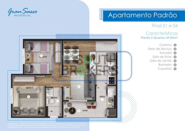 Imagem Apartamento com 2 Quartos à Venda, 44 m² em Vila Emerentina - Almirante Tamandaré Imagem Apartamento com 2 Quartos à Venda, 44 m² em Vila Emerentina - Almirante Tamandaré
