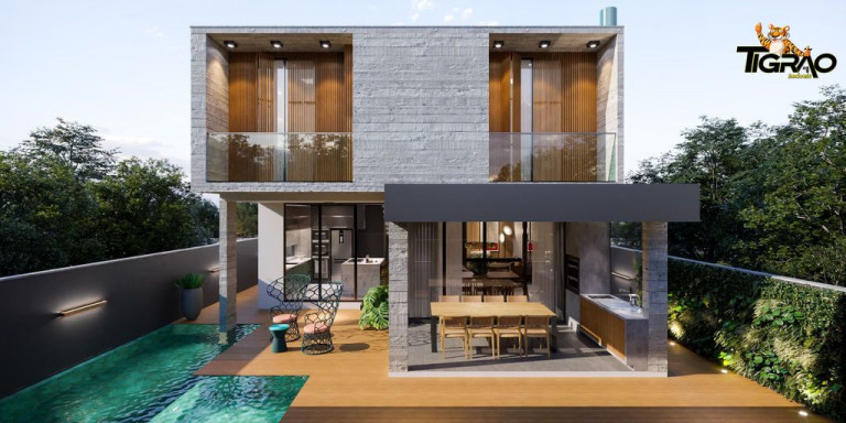Imagem Casa de Condomínio com 3 Quartos à Venda, 239 m² em Vila Nova - Joinville Imagem Casa de Condomínio com 3 Quartos à Venda, 239 m² em Vila Nova - Joinville