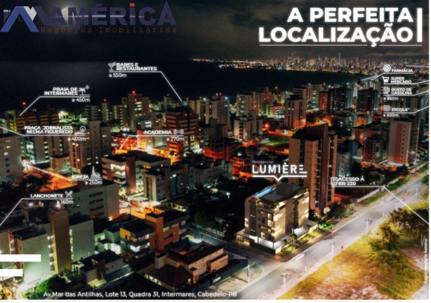 Imagem Flat com 1 Quarto à Venda, 23 m² em Intermares - Cabedelo
