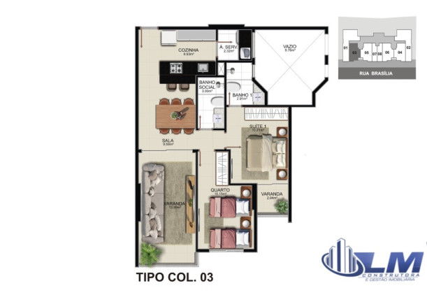 Imagem Imóvel com 2 Quartos à Venda, 72 m² em Praia Do Morro - Guarapari