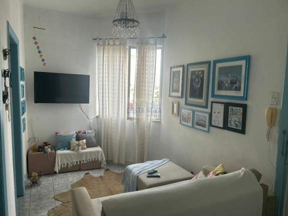 Imagem Apartamento com 2 Quartos à Venda, 55 m² em Centro - São Vicente Imagem Apartamento com 2 Quartos à Venda, 55 m² em Centro - São Vicente