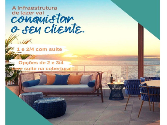 Imagem Imóvel com 1 Quarto à Venda, 43 m² em Stella Maris - Salvador