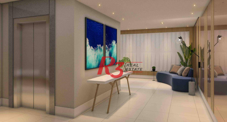 Imagem Apartamento com 3 Quartos à Venda, 124 m² em Gonzaga - Santos