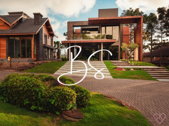 Imagem Casa com 4 Quartos à Venda,  em Condomínio Aspen Mountain - Gramado