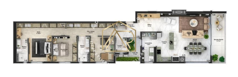 Imagem Apartamento com 3 Quartos à Venda, 163 m² em Imigrante - Bento Gonçalves