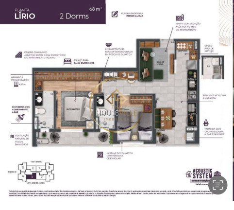 Imagem Apartamento com 2 Quartos à Venda, 68 m² em Jardim Satélite - São José Dos Campos Imagem Apartamento com 2 Quartos à Venda, 68 m² em Jardim Satélite - São José Dos Campos