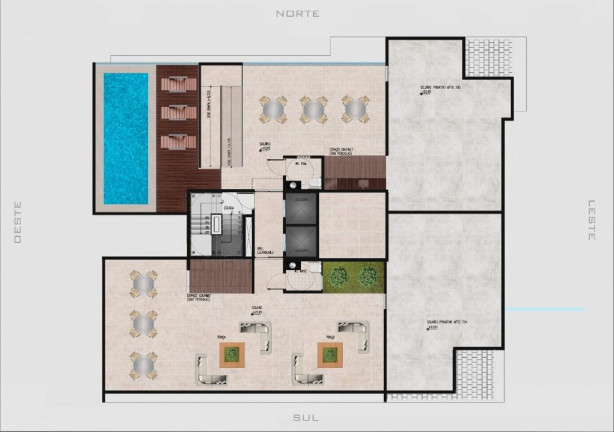 Imagem Apartamento com 1 Quarto à Venda, 50 m² em Bessa - João Pessoa