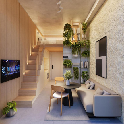 Imagem Imóvel com 1 Quarto à Venda, 25 m² em Centro - Curitiba