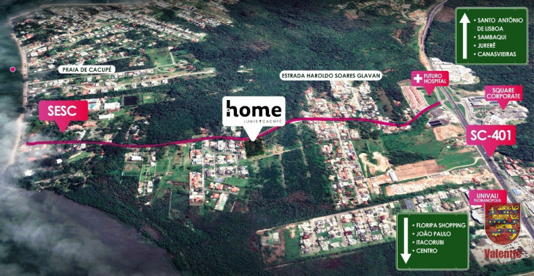 Imagem Apartamento com 2 Quartos à Venda,  em Cacupé - Florianópolis