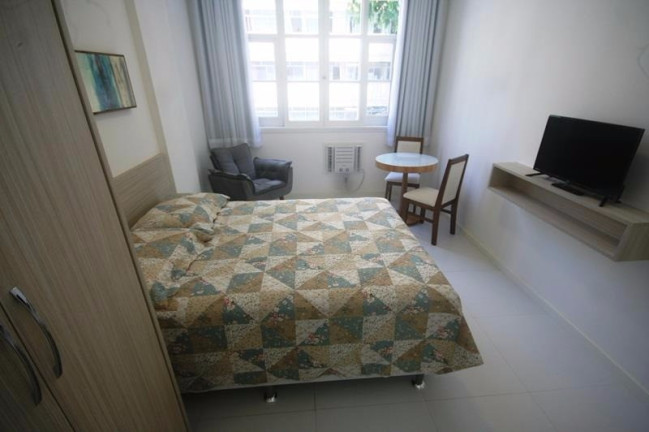 Imagem Apartamento com 1 Quarto para Temporada, 25 m² em Copacabana - Rio De Janeiro