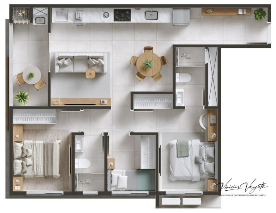 Imagem Imóvel com 3 Quartos à Venda, 69 m² em Morretes