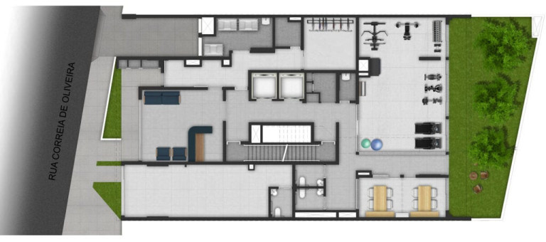 Imagem Apartamento com 1 Quarto à Venda, 44 m² em Vila Nova Conceição - São Paulo