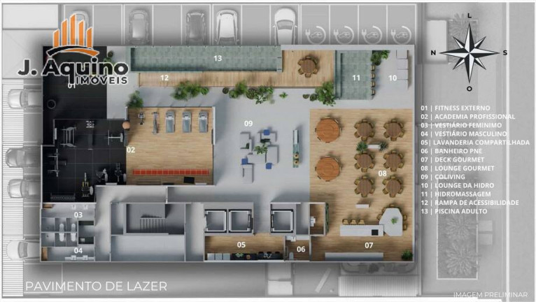 Imagem Apartamento com 1 Quarto à Venda, em Aldeota - Fortaleza Imagem Apartamento com 1 Quarto à Venda, em Aldeota - Fortaleza