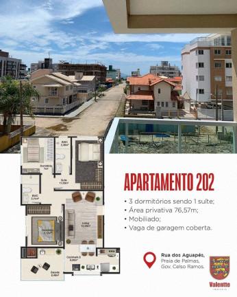 Imagem Apartamento com 3 Quartos à Venda, 123 m² em Praia De Palmas - Governador Celso Ramos Imagem Apartamento com 3 Quartos à Venda, 123 m² em Praia De Palmas - Governador Celso Ramos