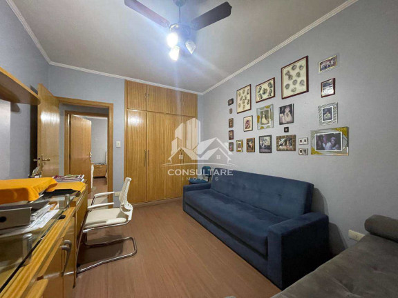 Imagem Apartamento com 3 Quartos para Alugar, 140 m² em José Menino - Santos
