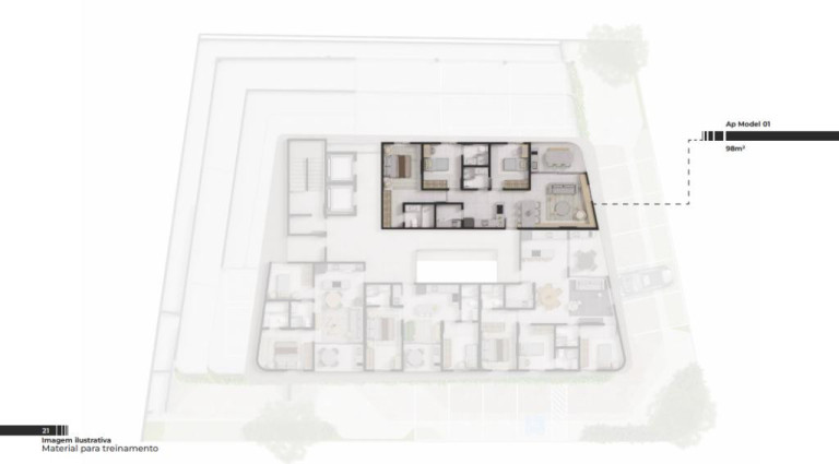 Imagem Apartamento com 3 Quartos à Venda, 98 m² em Bessa - João Pessoa Imagem Apartamento com 3 Quartos à Venda, 98 m² em Bessa - João Pessoa