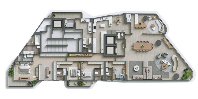 Imagem Apartamento com 4 Quartos à Venda, 532 m² em Alphaville - Barueri