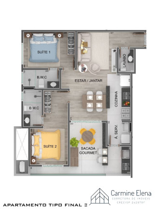 Imagem Apartamento com 2 Quartos à Venda, 70 m² em Itaguá - Ubatuba Imagem Apartamento com 2 Quartos à Venda, 70 m² em Itaguá - Ubatuba
