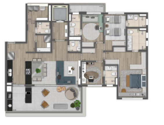 Imagem Imóvel com 4 Quartos à Venda, 151 m² em Brooklin Paulista - São Paulo