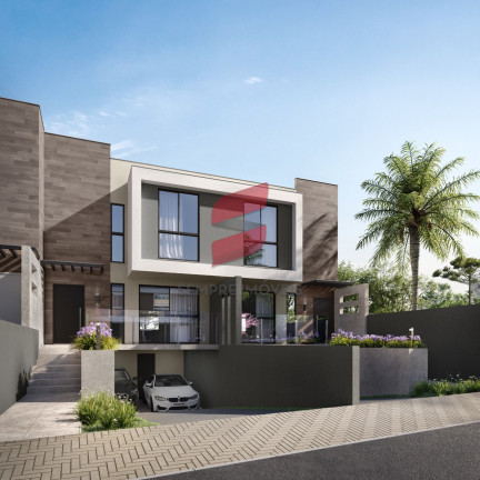 Imagem Casa com 3 Quartos à Venda, 112 m² em Abranches - Curitiba Imagem Casa com 3 Quartos à Venda, 112 m² em Abranches - Curitiba