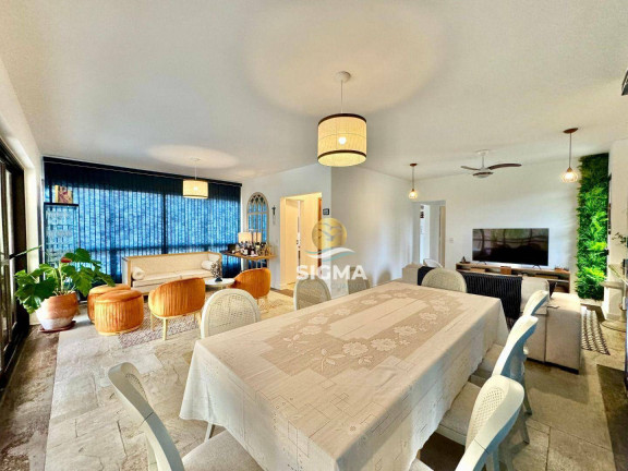 Apartamento com 3 Quartos à Venda, 166 m² em Pitangueiras - Guarujá