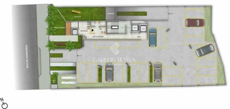 Imagem Apartamento com 2 Quartos à Venda, 46 m² em Casa Amarela - Recife