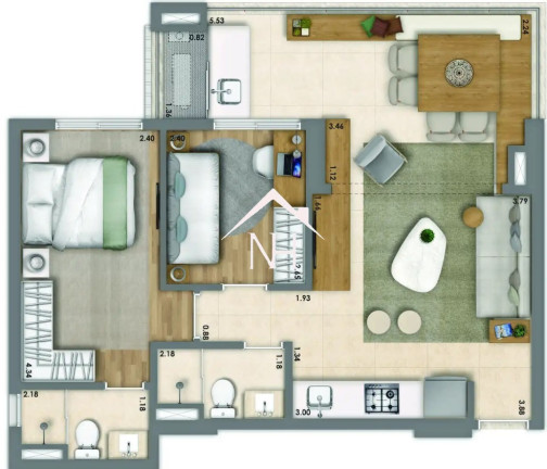 Imagem Apartamento com 2 Quartos à Venda, 63 m² em Vila Mariana - São Paulo Imagem Apartamento com 2 Quartos à Venda, 63 m² em Vila Mariana - São Paulo