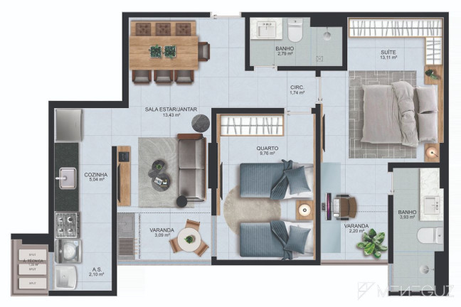 Imagem Apartamento com 3 Quartos à Venda, 89 m² em Praia Da Costa - Vila Velha Imagem Apartamento com 3 Quartos à Venda, 89 m² em Praia Da Costa - Vila Velha