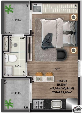 Imagem Apartamento com 1 Quarto à Venda, 25 m² em Vila Esperança - São Paulo Imagem Apartamento com 1 Quarto à Venda, 25 m² em Vila Esperança - São Paulo