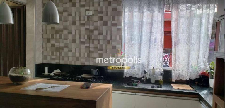 Imagem Sobrado com 3 Quartos à Venda, 220 m² em Jardim Alzira Franco - Santo André