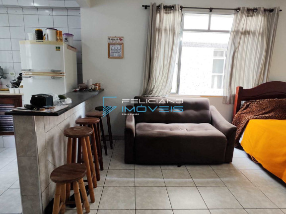 Imagem Kitnet com 1 Quarto à Venda, 30 m² em Canto Do Forte - Praia Grande