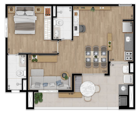 Imagem Apartamento com 2 Quartos à Venda, 62 m² em Lapa - São Paulo Imagem Apartamento com 2 Quartos à Venda, 62 m² em Lapa - São Paulo