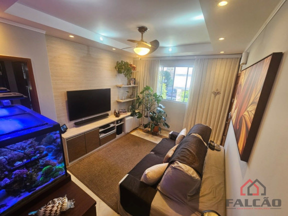 Apartamento com 2 Quartos à Venda, 70 m² em José Menino - Santos